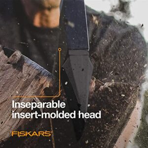 Fiskars X27 Super Splitting Axe - Wood Splitter for Medium to Large Size Logs with 36" Shock-Absorbing Handle - Black