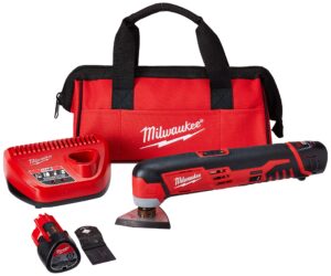 milwaukee electric tool 2426-22 m-12 oscillating tool kit, 12-v