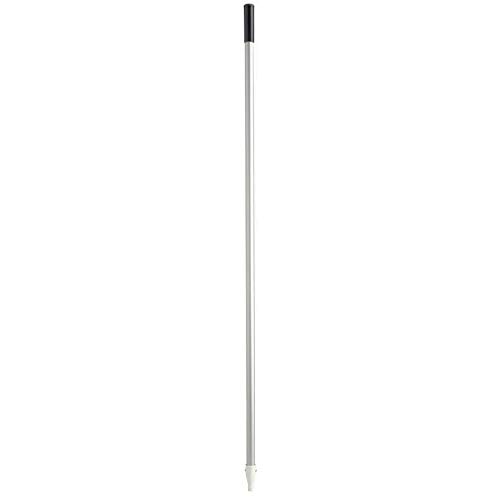 Rubbermaid Commercial FG635500GRAY Aluminum Handle with Threaded Plastic Tip, 57-Inch