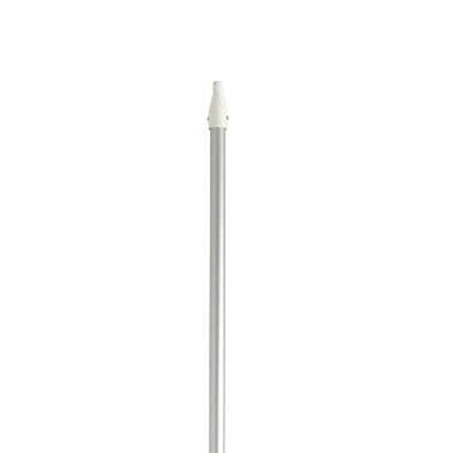 Rubbermaid Commercial FG635500GRAY Aluminum Handle with Threaded Plastic Tip, 57-Inch