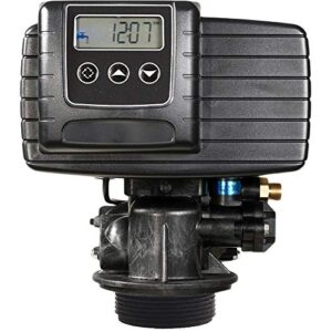 fleck 5600sxt water softener valve digital metered on demand replacement head