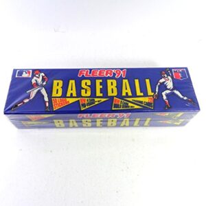 1991 fleer baseball set (factory sealed)