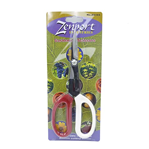 Zenport ZS104 Deluxe Scissors, Garden/Craft/Horticulture, 8-Inch Long