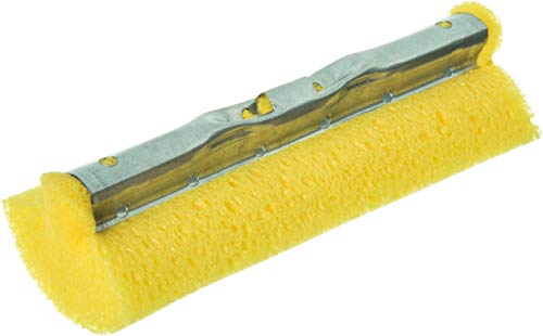 SPARTA Flo-Pac Sponge Mop Roller Mop for Cleaning, 12 Inches, Yellow