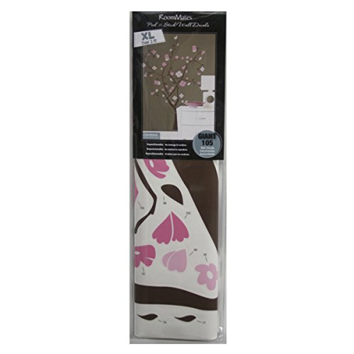 RoomMates RMK1555GM Prink Spring Blossom Peel and Stick Giant Wall Decal , Pink