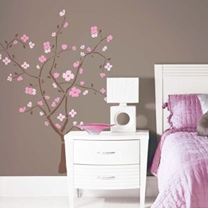 RoomMates RMK1555GM Prink Spring Blossom Peel and Stick Giant Wall Decal , Pink