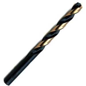 champion cutting tool heavy duty blackgold jobber drill bits, 135 degree split point: xgo-30 (12 pieces per pack)-made in usa