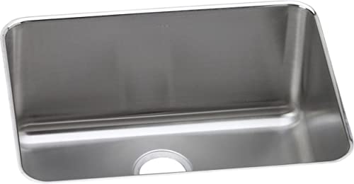 Elkay ELUH231712 Lustertone Classic Single Bowl Undermount Stainless Steel Sink