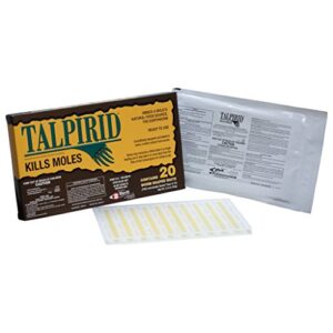 talprid mole bait 1 pack (20 worms)