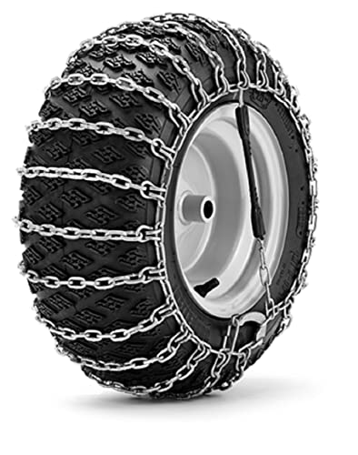 Husqvarna 531030117 Snow Thrower Tire Chains Pair, 16-Inch by 4-Inch by 8-Inch