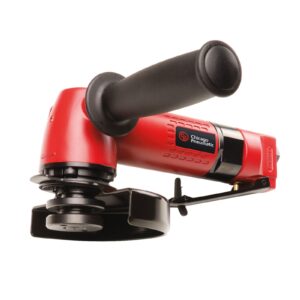 chicago pneumatic cp9122br - air grinder tool, welder, woodworking, automotive car detailing, stainless steel polisher, heavy duty, right angle grinder, 4.5 inch (115 mm), 0.8 hp / 600 w - 12000 rpm
