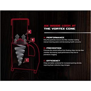 JET DC-1100VX-CK Vortex Cone Dust Collector, 2-Micron Canister Filter, 1100 CFM, 1Ph 115/230V (708659K)