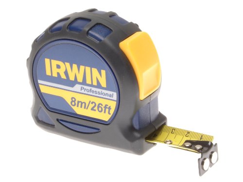 Irwin 10507795 8m/ 26ft Professional Carded Pocket Tape