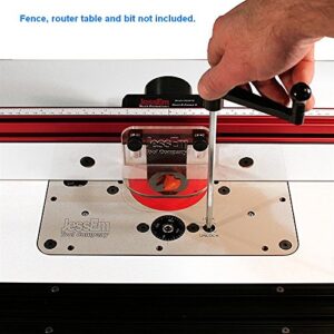 JessEm Router Lift II for 3-1/2" Diameter Motors, JessEm 02310