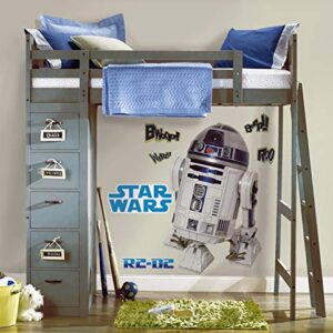 RoomMates Star Wars Classic R2-D2 Peel and Stick Giant Wall Decal
