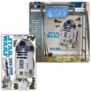 RoomMates Star Wars Classic R2-D2 Peel and Stick Giant Wall Decal