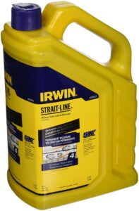 irwin tools strait-line permanent staining marking chalk, indigo blue, 4pound (4935524)
