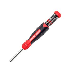megapro marketing usa nc 211r2c36rd ratcheting screwdriver,red