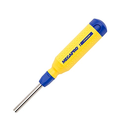 Megapro - 151SS-CS MegaPro 151SS 15-In-1 Stainless Steel Driver in Yellow/Blue yellow/blue