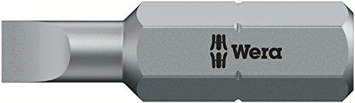 Wera 05073661002 Kraftform Kompakt 27 RA Slotted Ratcheting Screwdriver, 1/4" Head, MULTI