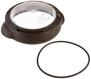 hayward spx5500d strainer cover with lock ring and o-ring replacement for select hayward pump and filter , black
