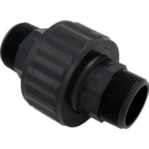 hayward sp1480blk 1-1/2-inch mip black self-aligning double male end union replacement for select hayward de and cartridge filters