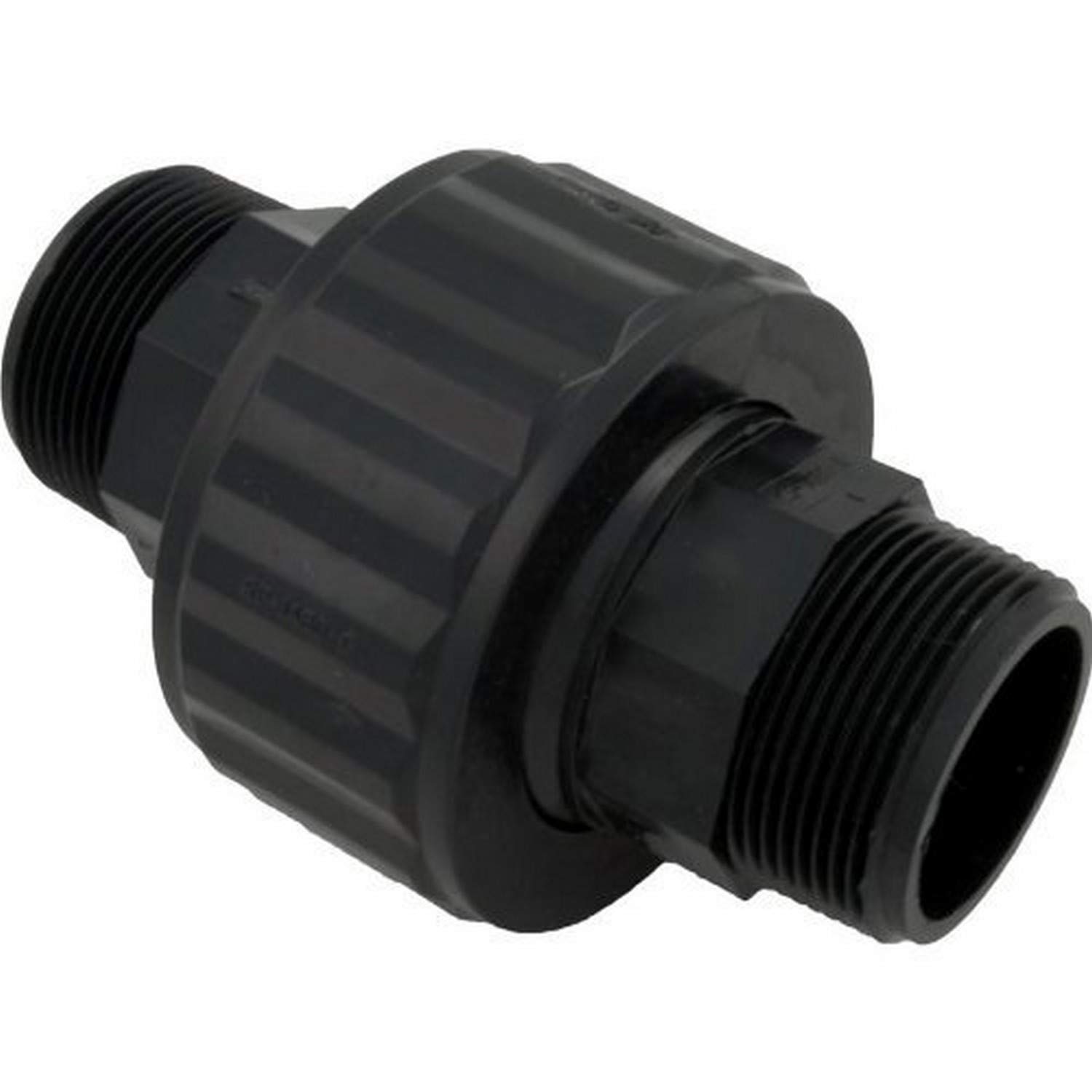 Hayward SP1480BLK 1-1/2-Inch MIP Black Self-Aligning Double Male End Union Replacement for select Hayward DE and Cartridge Filters