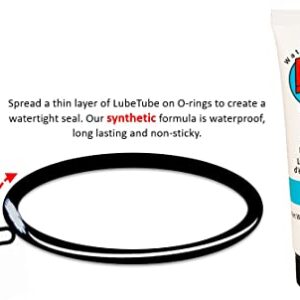 1oz LubeTube - Pool O-Ring Lubricant (Made in USA)