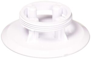 pentair 08417-0005 white cover plate replacement adjustable floor inlet fittings