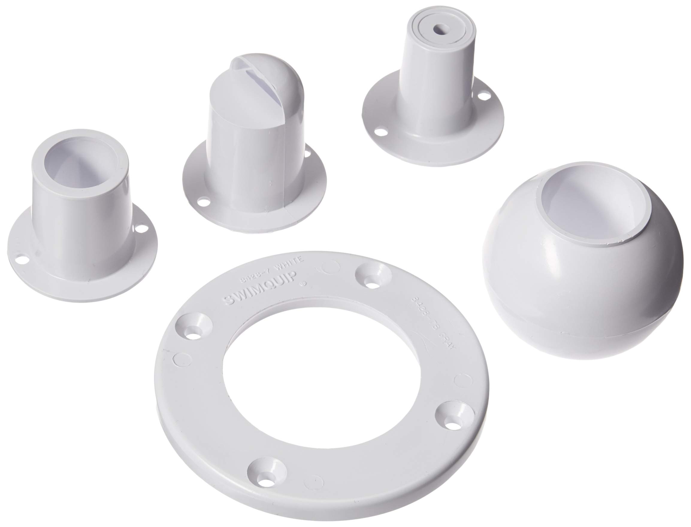 Pentair 08428-0001 White Inlet Eyeball Replacement Kit Pool Inlets