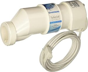 hayward glx-cell-5 turbocell salt chlorination cell for above-ground pools up to 20,000 gallons