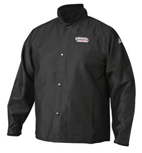 lincoln electric unisex adult traditional fr cloth jacket, black, x-large us