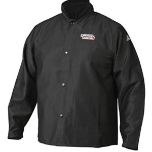 Lincoln Electric unisex adult Traditional FR Cloth Jacket, Black, X-Large US