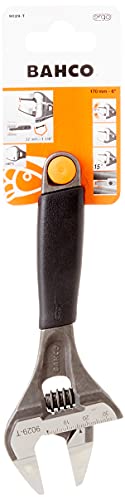 Bahco 9029TT thin jaw thin jaw big mouth adjustable wrench 6-Inch