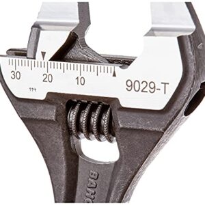 Bahco 9029TT thin jaw thin jaw big mouth adjustable wrench 6-Inch