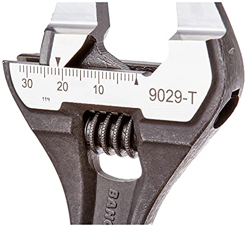 Bahco 9029TT thin jaw thin jaw big mouth adjustable wrench 6-Inch