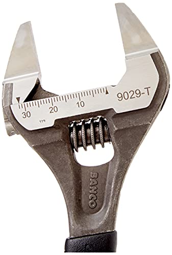 Bahco 9029TT thin jaw thin jaw big mouth adjustable wrench 6-Inch