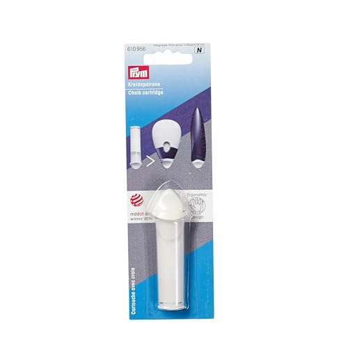 Prym Ergonomic, White Chalk Cartridge