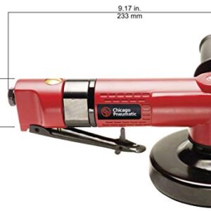 Chicago Pneumatic CP9121BR - Air Grinder Tool, Welder, Woodworking, Automotive Car Detailing, Stainless Steel Polisher, Heavy Duty, Right Angle Grinder, 5 Inch (125 mm), 0.8 HP / 600 W - 12000 RPM