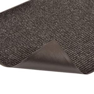 Notrax 109 Brush Step Entrance Mat, 4' x 6', Charcoal (109S0046CH)