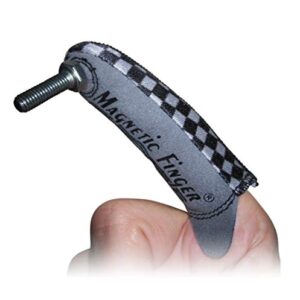 Magnetic Finger The Original Magnetic Finger Glove - Hold & Retrieve Any Small Ferrous Metal Object with Precise Control - Convenient Magnetic Pickup Tool Ideal for Tight Spots at Home or on the Job