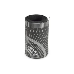 jackson safety flexible wrap-a-round pipe marking tool, 4" to 12" pipe diameter, black, xl, 14754