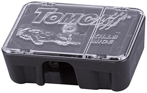 Tomcat Mouse Killer, 1-Pack (Kid and Dog Resistant Disposable Mouse Bait Station)