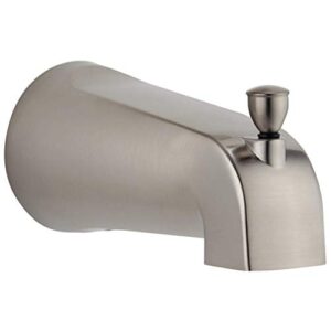 delta faucet rp61357bn diverter tub spout, brushed nickel, 0.5