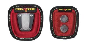 magnogrip 002-290 quick snap magnetic tape measure holder, red