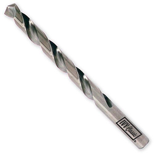 IVY Classic 01509 No. 9 Wire Gauge Drill Bit, M2 High-Speed Steel, 135-Degree Split Point, 1/Card