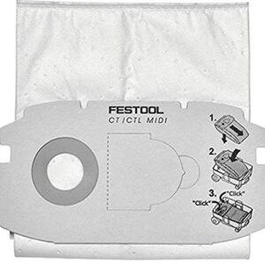 Festool 498411 Self Clean Filter Bag for CT MIDI