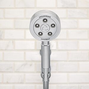 Speakman VS-3010 Neo Anystream High Pressure Handheld Shower Head with Hose, Polished Chrome, 2.5 GPM