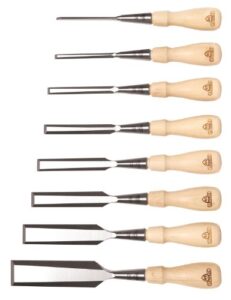 stanley chisel set, woodworking, 8 piece (16-793)