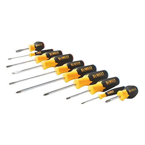 DEWALT Screwdriver Set, 10 Piece (DWHT62513) , Yellow